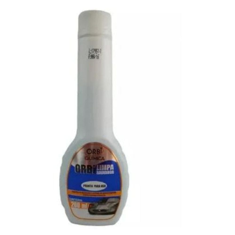 Aditivo Limpa Radiador Orbi 200Ml Elimina Ferrugem Oxidação