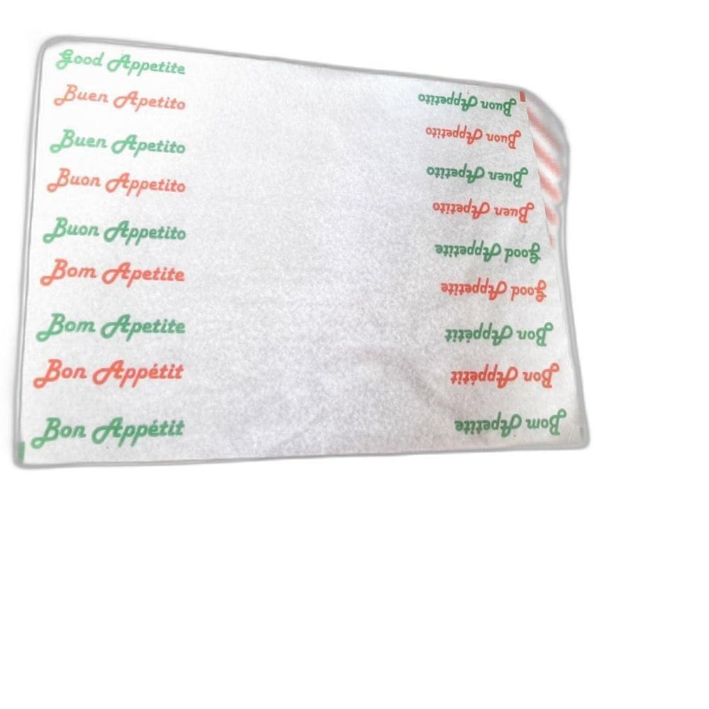 Toalha Americana Forrar Fundo Bandeja Bom Apetite Kit 3 Un