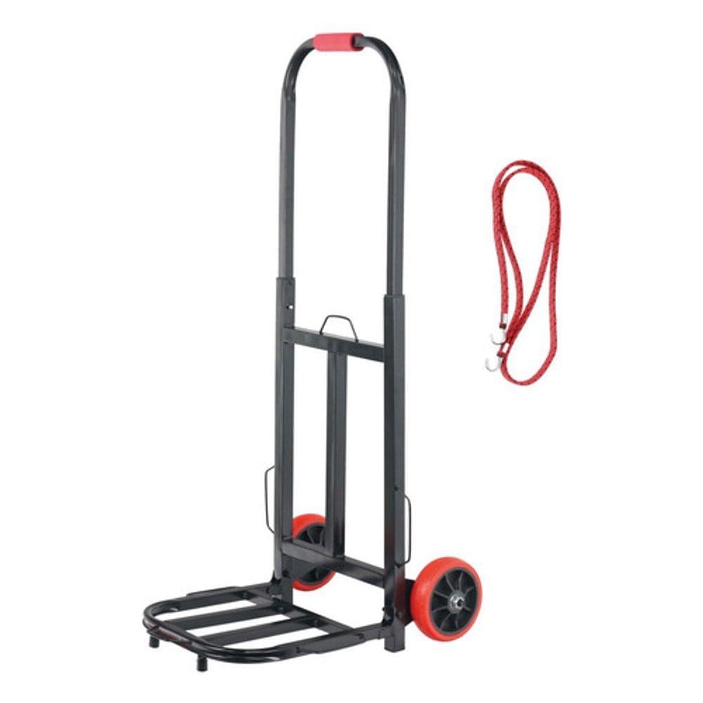 Carrinho De Carga Dobravel Portatil  Base Larga