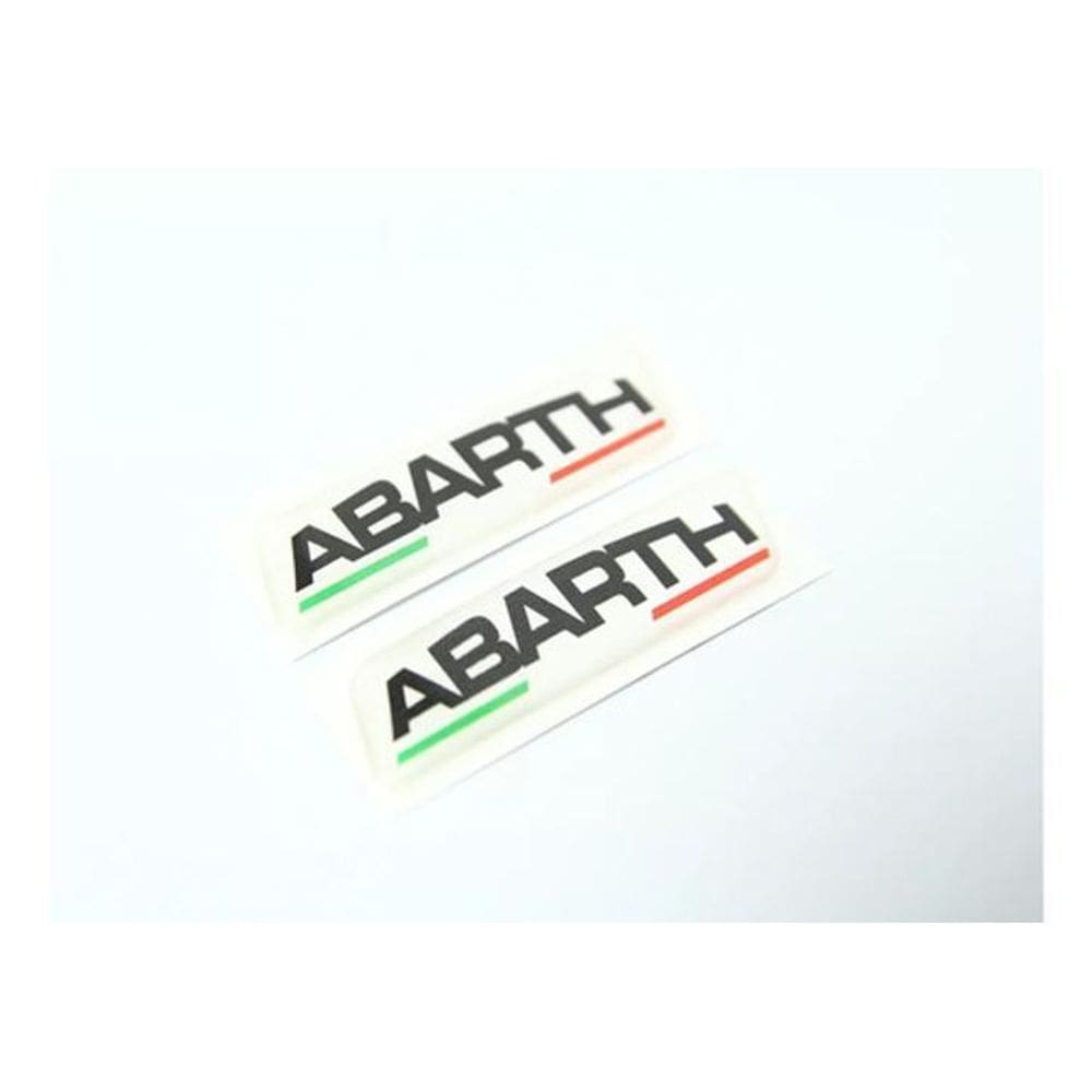 Emblema Adesivo Resinado Fiat Abarth Italia Coluna Rs03 Fk