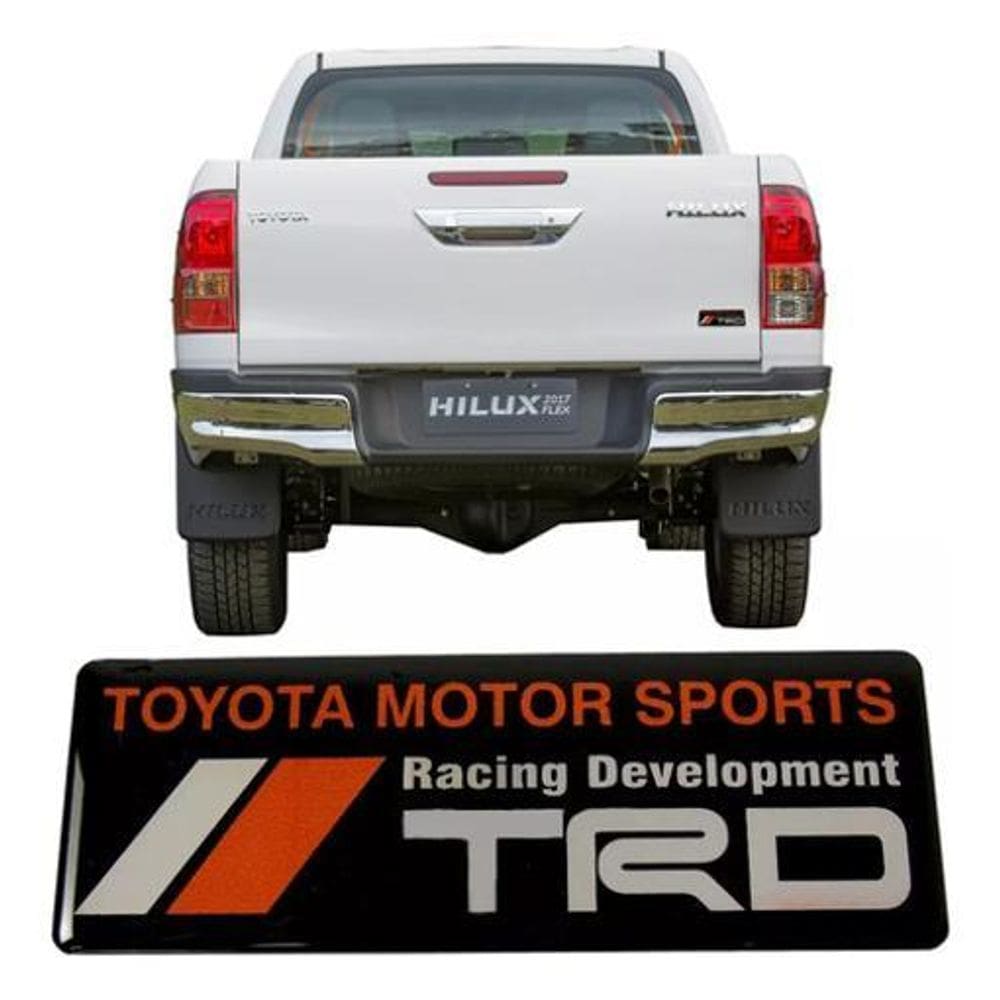 Emblema Adesivo Resinado Toyota Motor Sports Trd Rs05