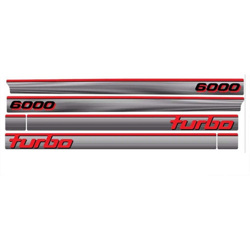 Adesivo Caminhonete Chevrolet D6000 Turbo Ano 94