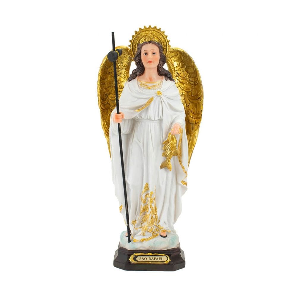 São Rafael 40cm - Enfeite Resina