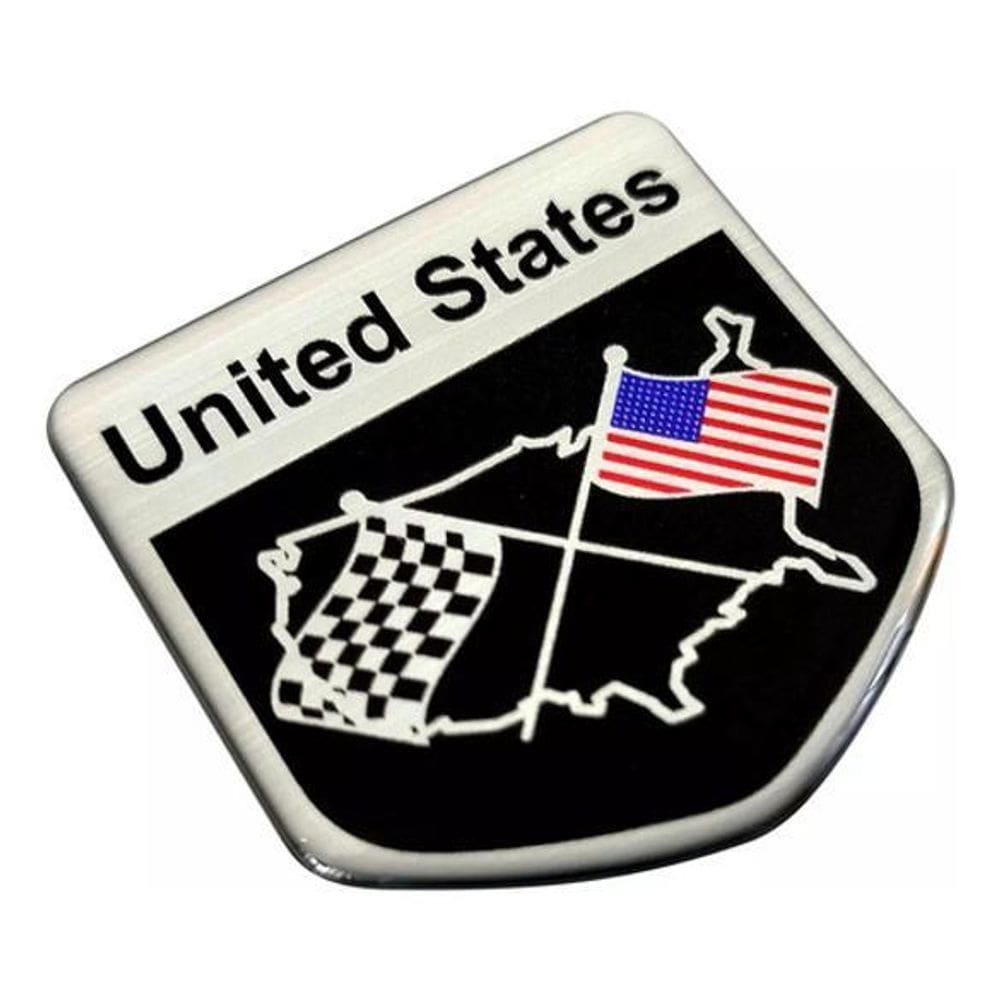 Adesivo Emblema United States Usa Gm Chevrolet Ford Dodge