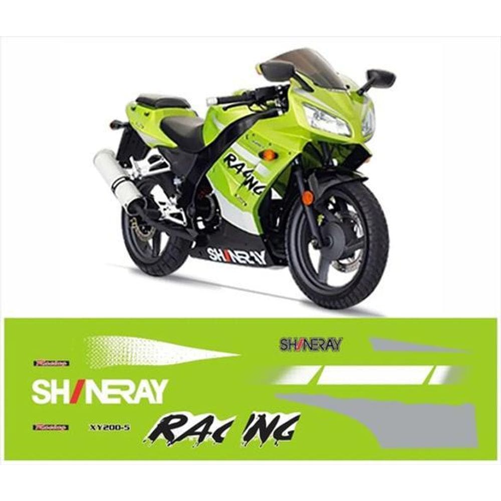 Kit Adesivos Shineray Xy 200 Racing Moto Ny2004