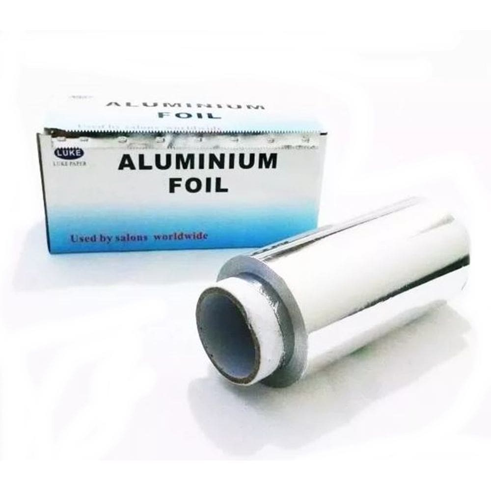 Papel Alumínio Para Mechas Cabeleireiro  50 Mts