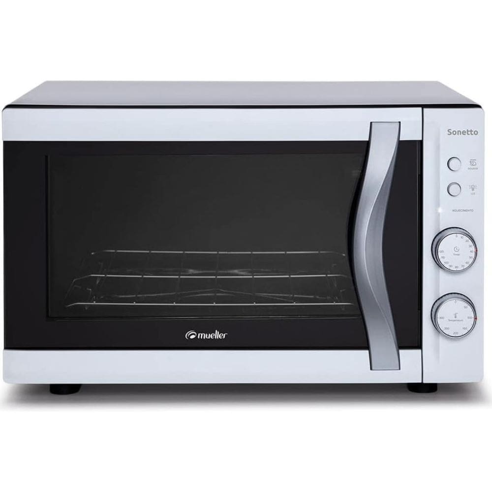 Forno Eletrico Mueller Sonetto 44 Litros Grill Dourador Titanio 127V