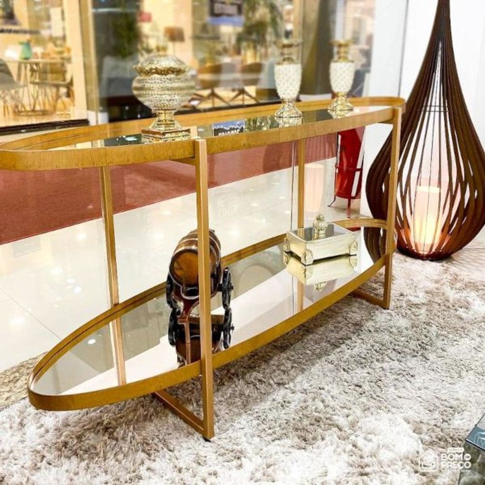 MP - Aparador de Sala de Jantar Espelhado   A