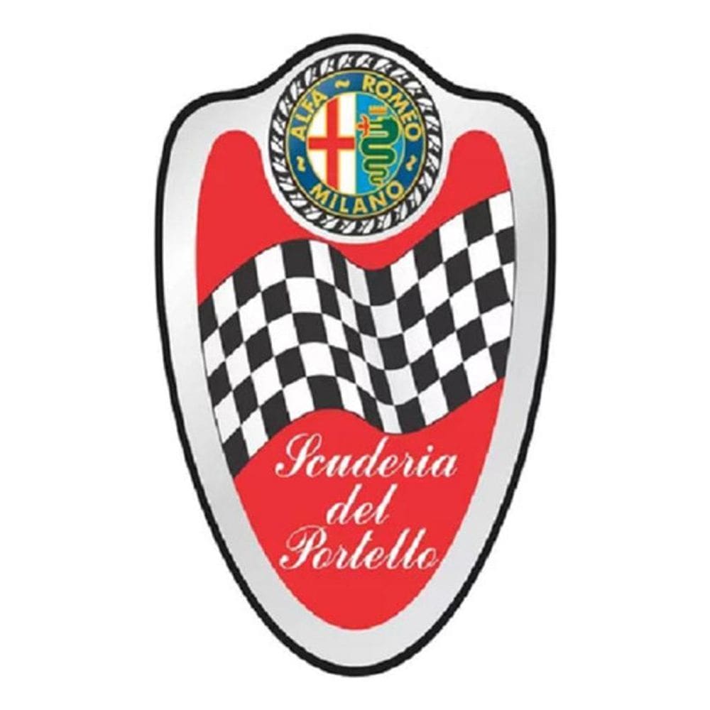Emblema Adesivo Resinado Alfa Romeo Res2 Cor Padrão