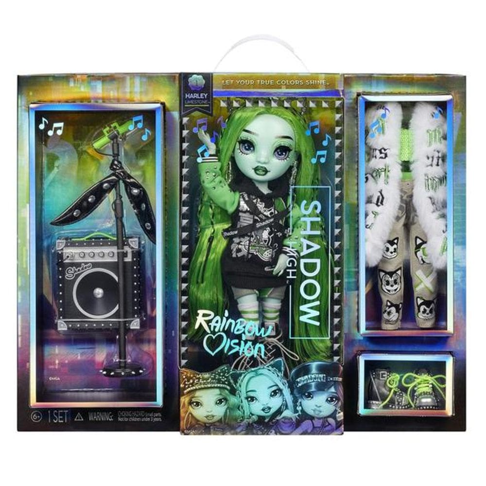 Boneca Rainbow Vision Shadow High Neon Harley Limestone