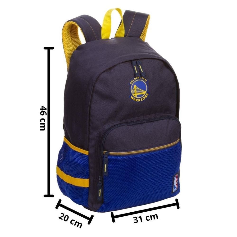 Mochila Escolar Esportiva Nba Legend Golden State Warriors