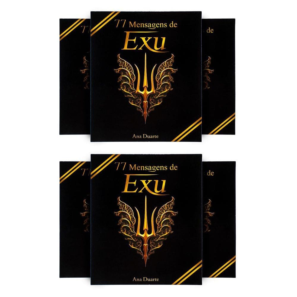 Kit Com 6 Box 77 Mensagens Espirituais Diárias De Exu
