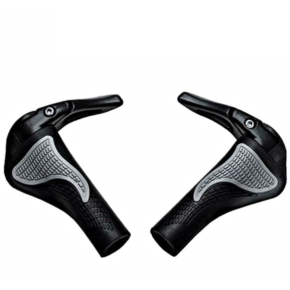 Manopla Punho Anatômico Com Bar End Apoio De Guidão Bike M2