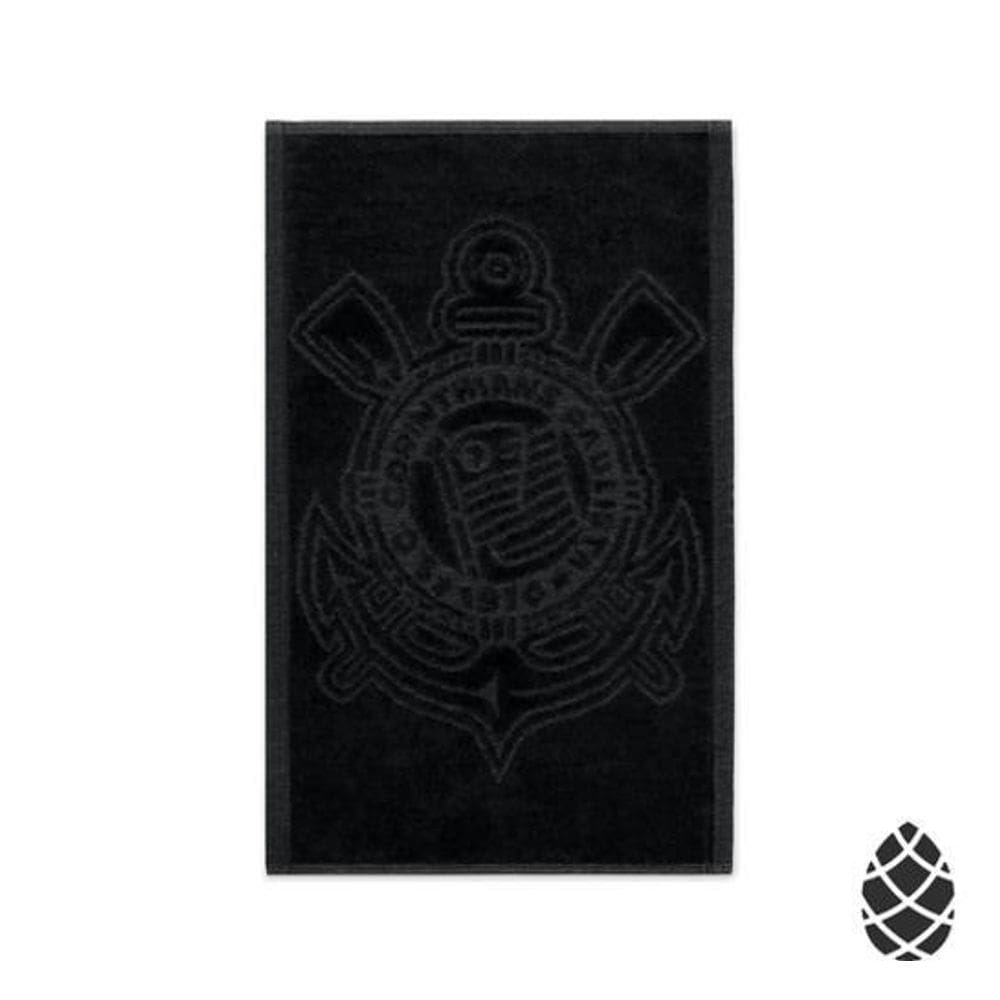 Toalha De Academia E Mão 33X50 Buettner Corinthians Preto