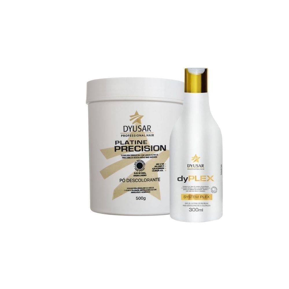 Kit Descoloração  Pó Descolorante Azul Com Plex