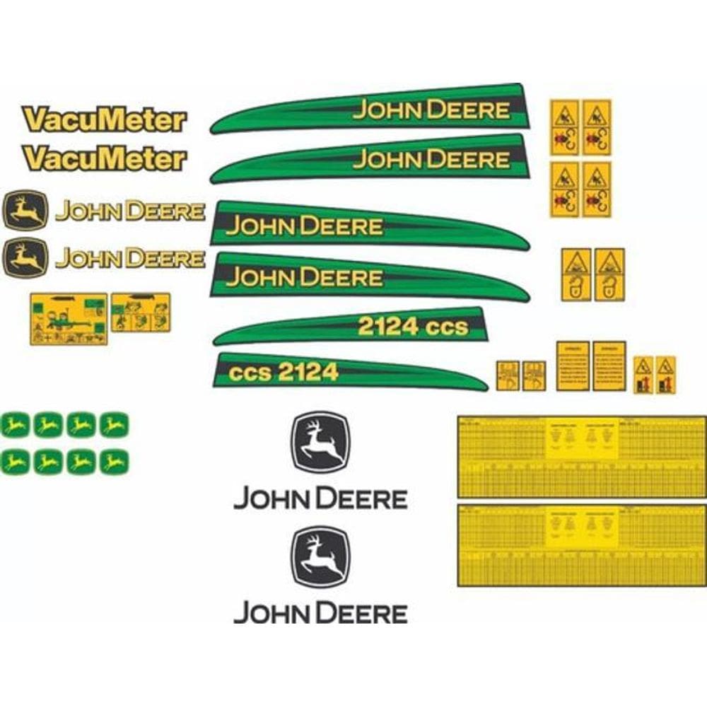 Kit Adesivo Plantadeira John Deere 2124 Ccs