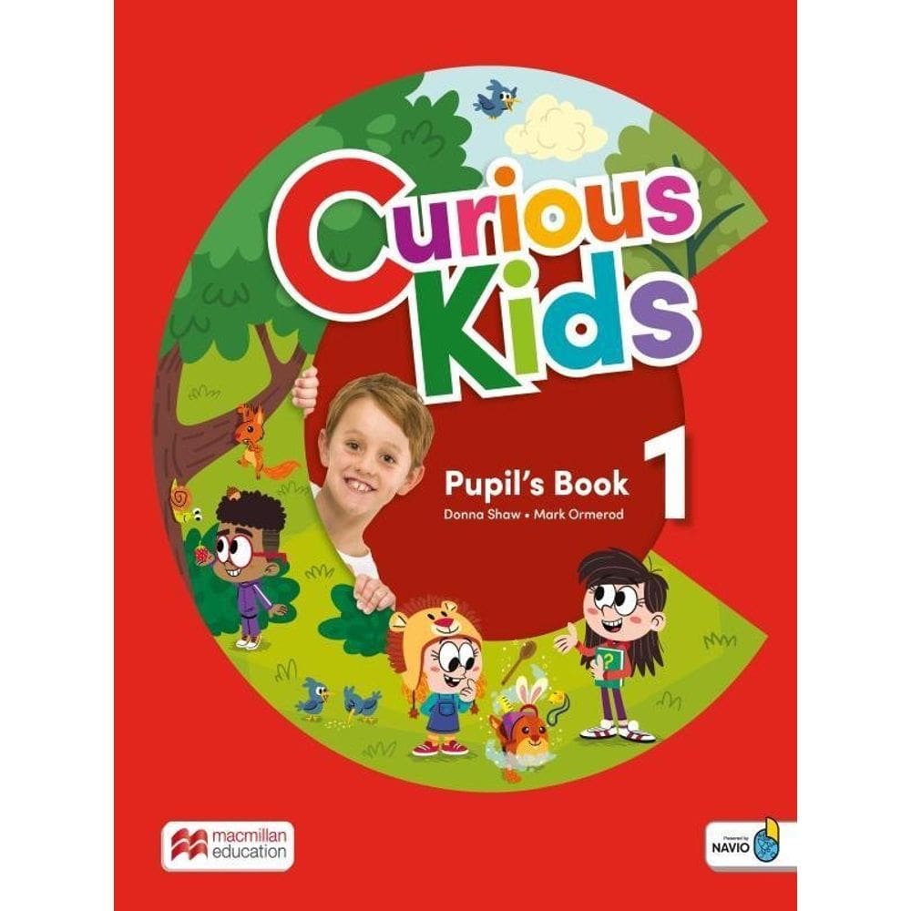 Curious Kids Pupil`S Book W/Digital Pupil`S And Navio App-1