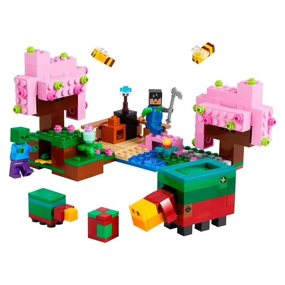 Bloco de Montar - Minecraft - O jardim de Cerejeira - 304 peças - LEGO