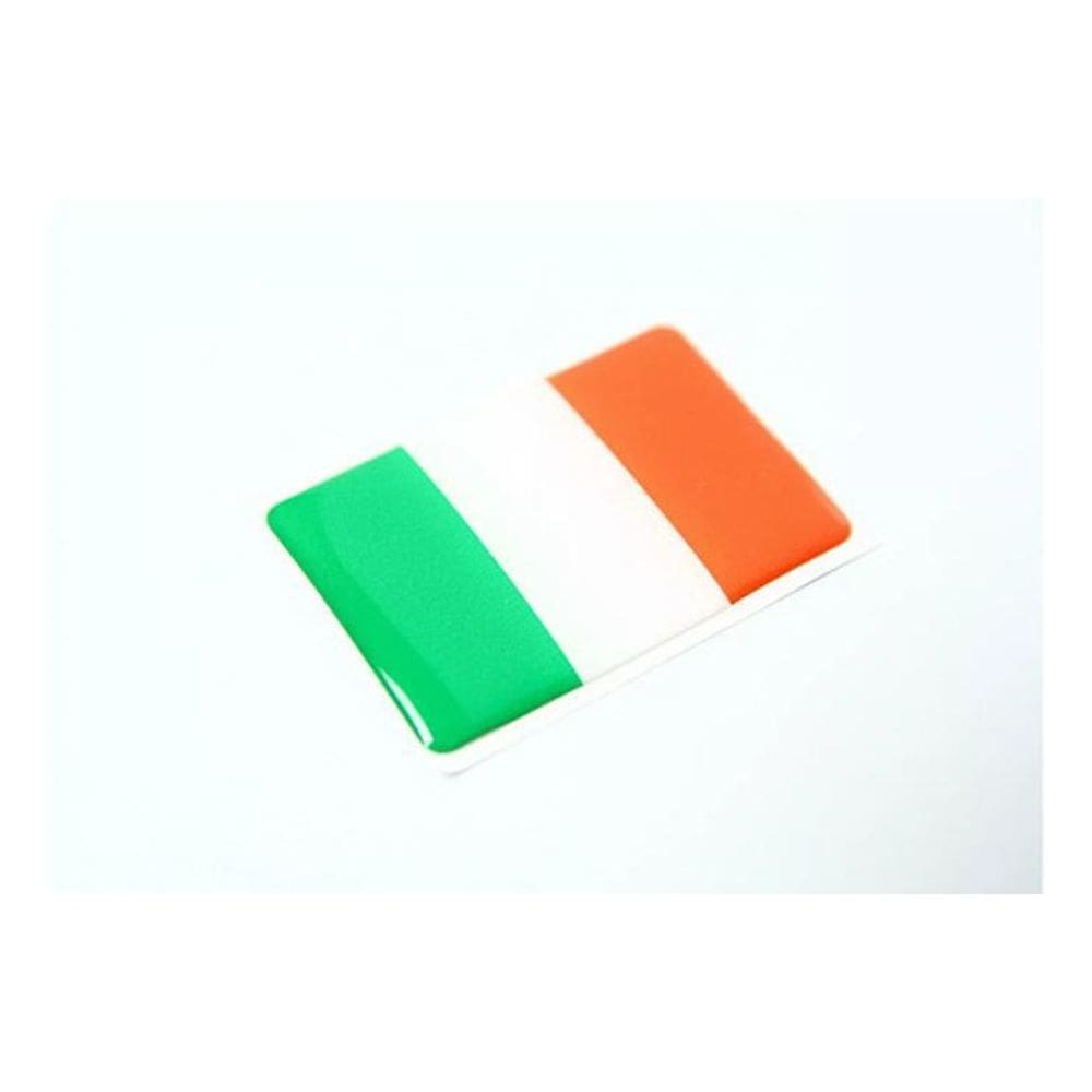 Emblema Adesivo Resinado Fiat Bandeira Italia Rs14