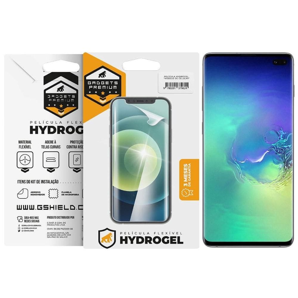 Película para Samsung Galaxy S10 Plus - Hydrogel Gamer Fosca - Gshield