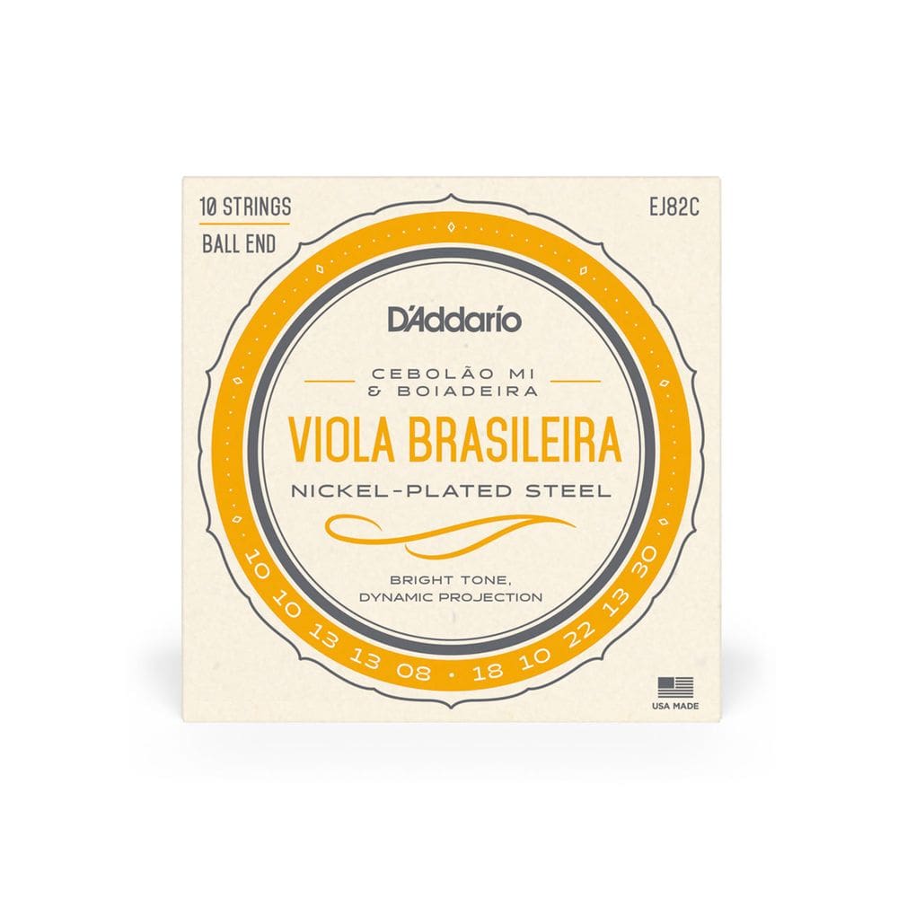 Cordas Para Viola Brasileira Mí D Addario Ej82c