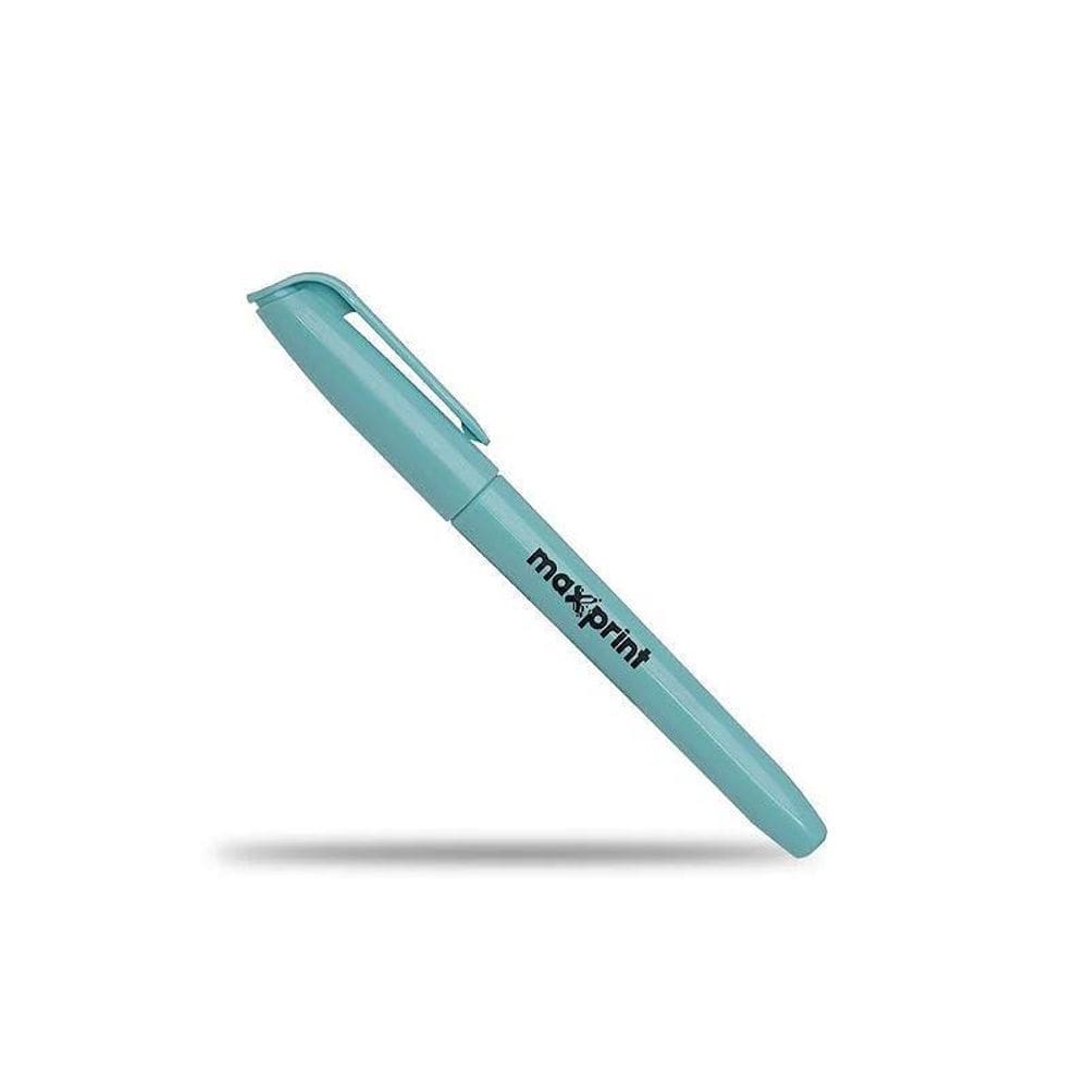 Caneta Marca Texto Lumis Maxprint - 12 Un - Azul Pastel