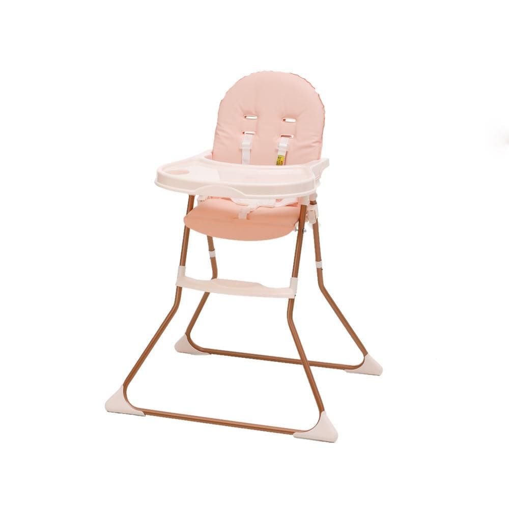 Cadeira de Alimentação Alta Infantil Nick Rose Galzerano