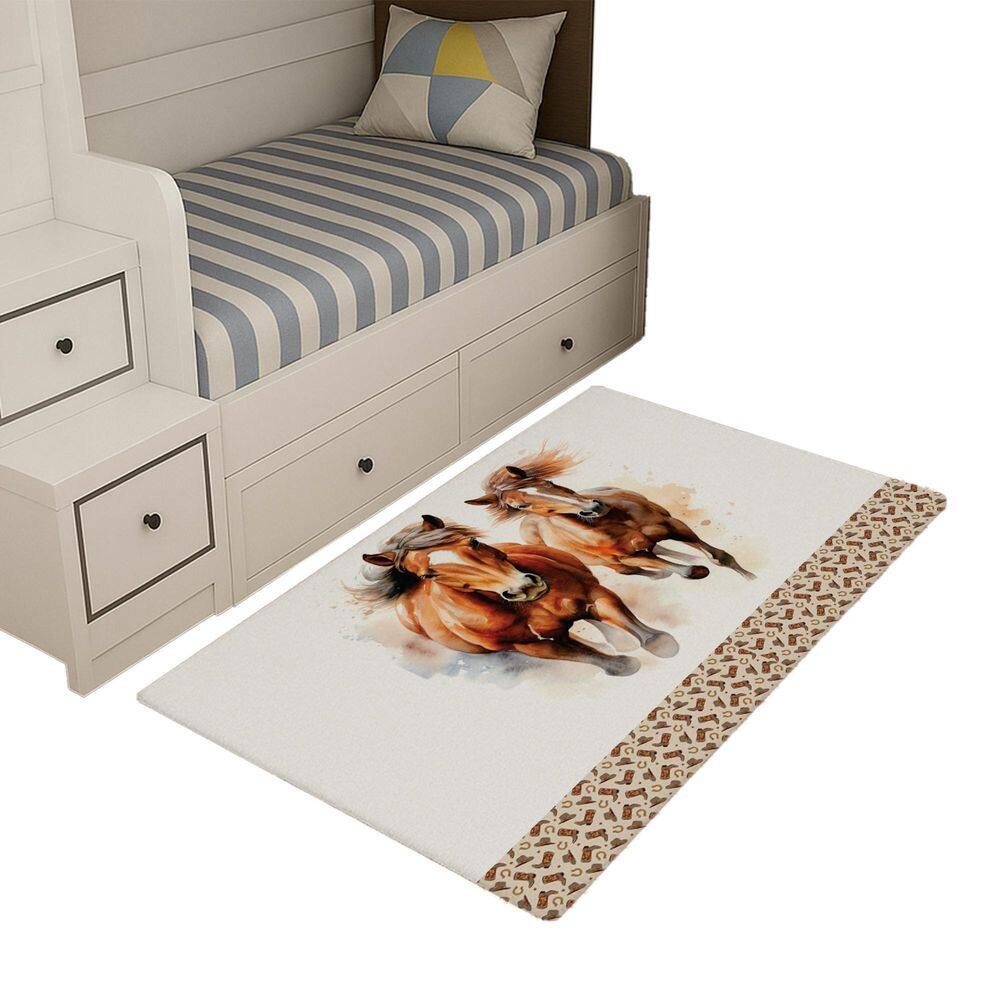 Tapete Infantil Estampado 1,00 X65 Decorativo Antiderrapante
