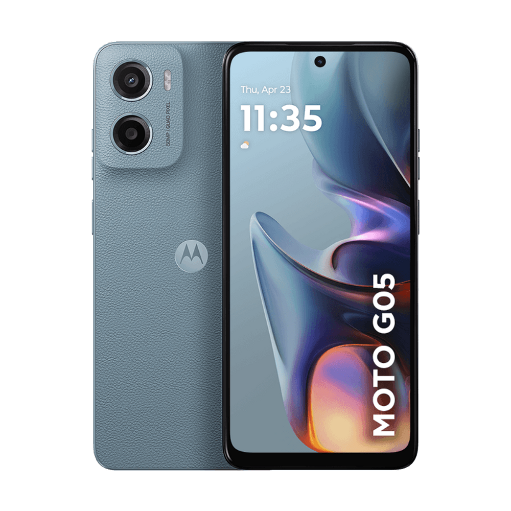 Smartphone Motorola Moto G05 128GB 12GB (4GB RAM + 8GB RAM Boost), Camera 50MP com AI, Bateria de 5200 mAh, Tela 6.7” com Superbrilho - Cinza