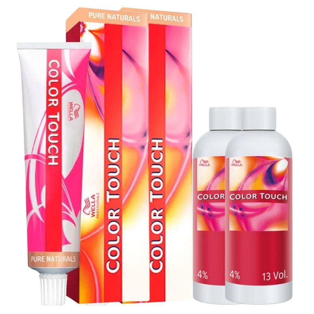 Color Touch Tonalizante 2X 6/0 Louro Escuro + 2 E. 4%