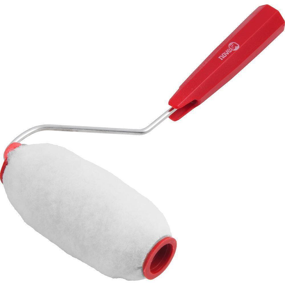 Rolo Para Pintura Lã De Carneiro 05Cm Com Suporte - Nove54