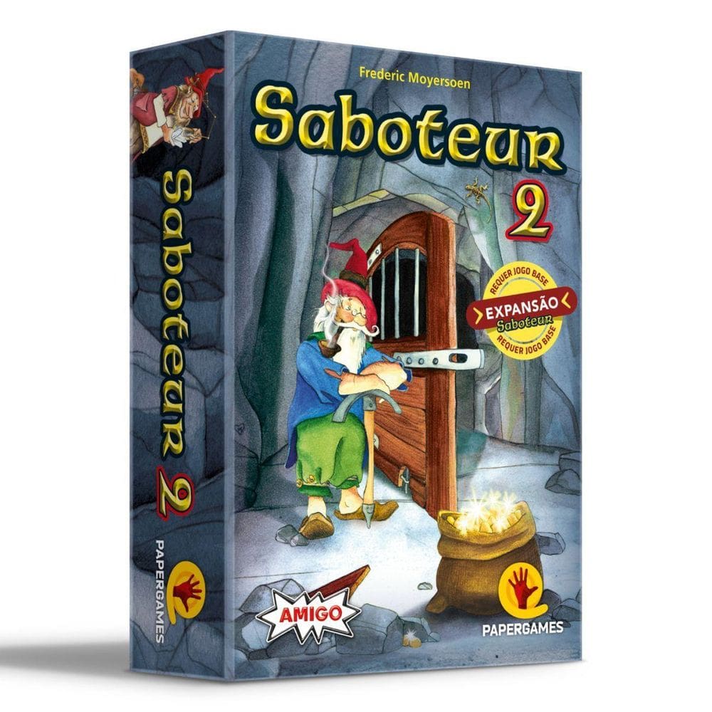 Saboteur 2 Expansão Jogo De Cartas Estratégia Blefe E Ação