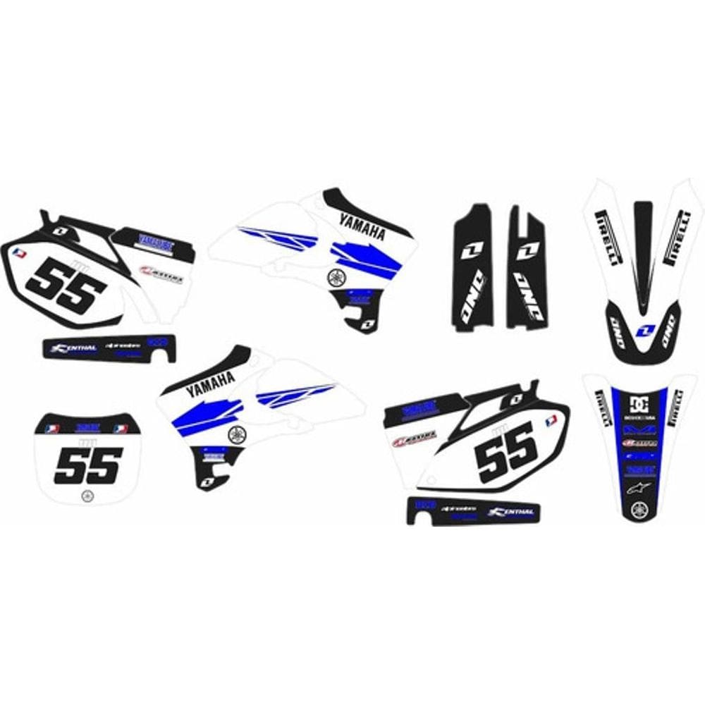 Kit Adesivo Motocross Trilha Yz 450F 250 2003 A 2005 Lm275