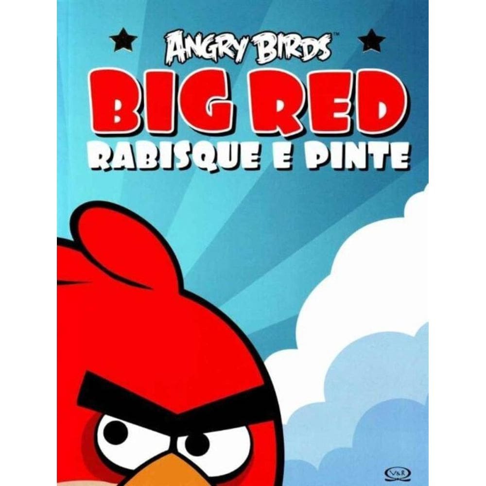 Angry Birds Red: Rabisque e Pinte