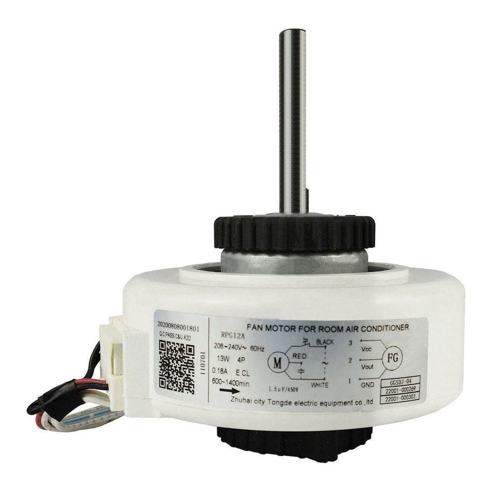 Motor Ventilador Evaporadora 9.000 E 12.000 Y4s476a3102g Agratto Único