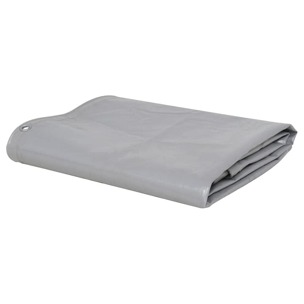 Lona vidaXL Heavy Duty Grey Duty, resistente a rasgos e UV, à prova d`água