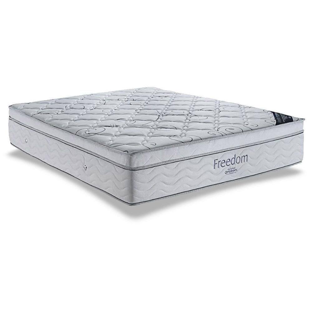 Colchão King Molas Visco Ensacadas Molas Ensacadas Freedom Ortopillow (186x198x32) - Ortobom