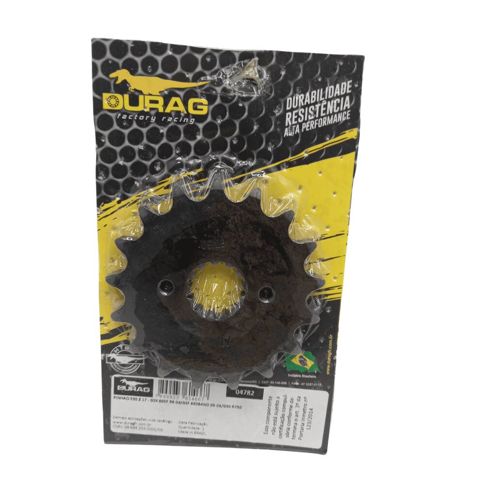 Durag Pinhão Piao 17 Suzuki Gsx750f 1998 A 2008