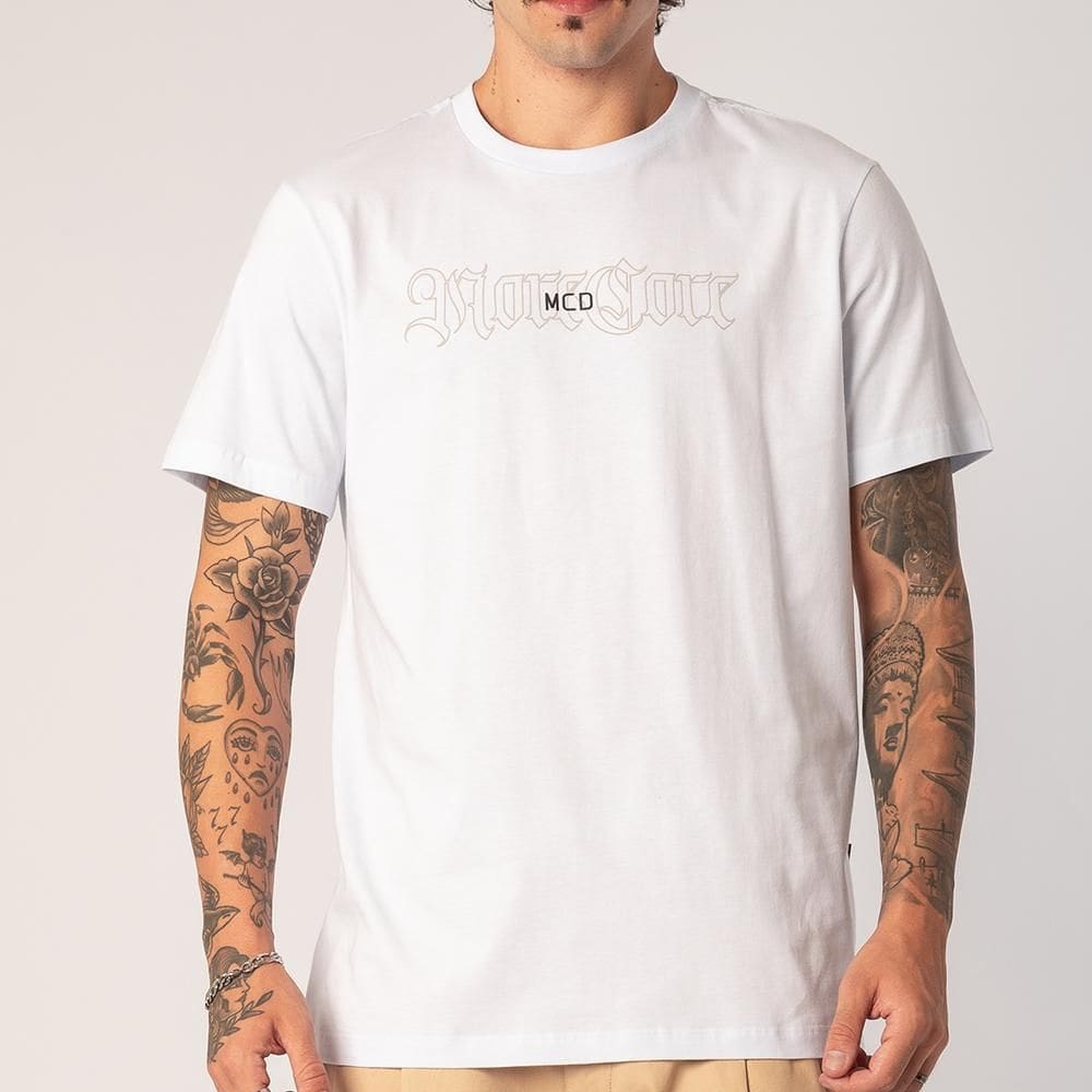 Camiseta MCD MCD Sobreposto SM26 Masculina Branco
