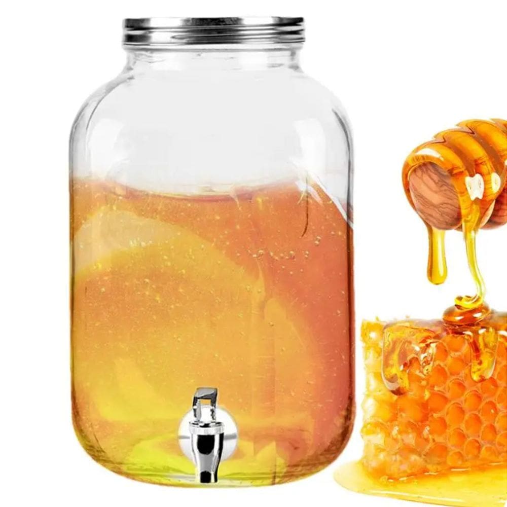 Jarra Bebidas Transparente Suco Suqueira 5 Litros Cristal