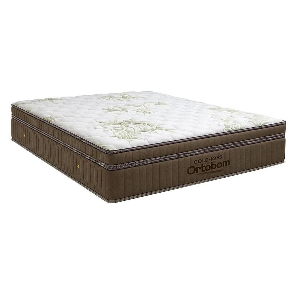 Colchão King Espuma Viscoelástico Visco Gel Molas Ensacadas Molas Ensacadas Gold Ultra OrtoPillow (193x203x32) - Ortobom