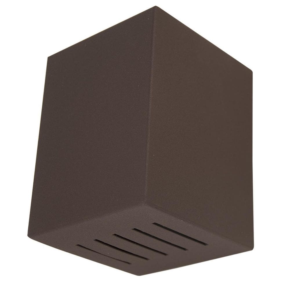 Arandela Frisada 10 Facho Parede Externa/Int. Prime Marrom