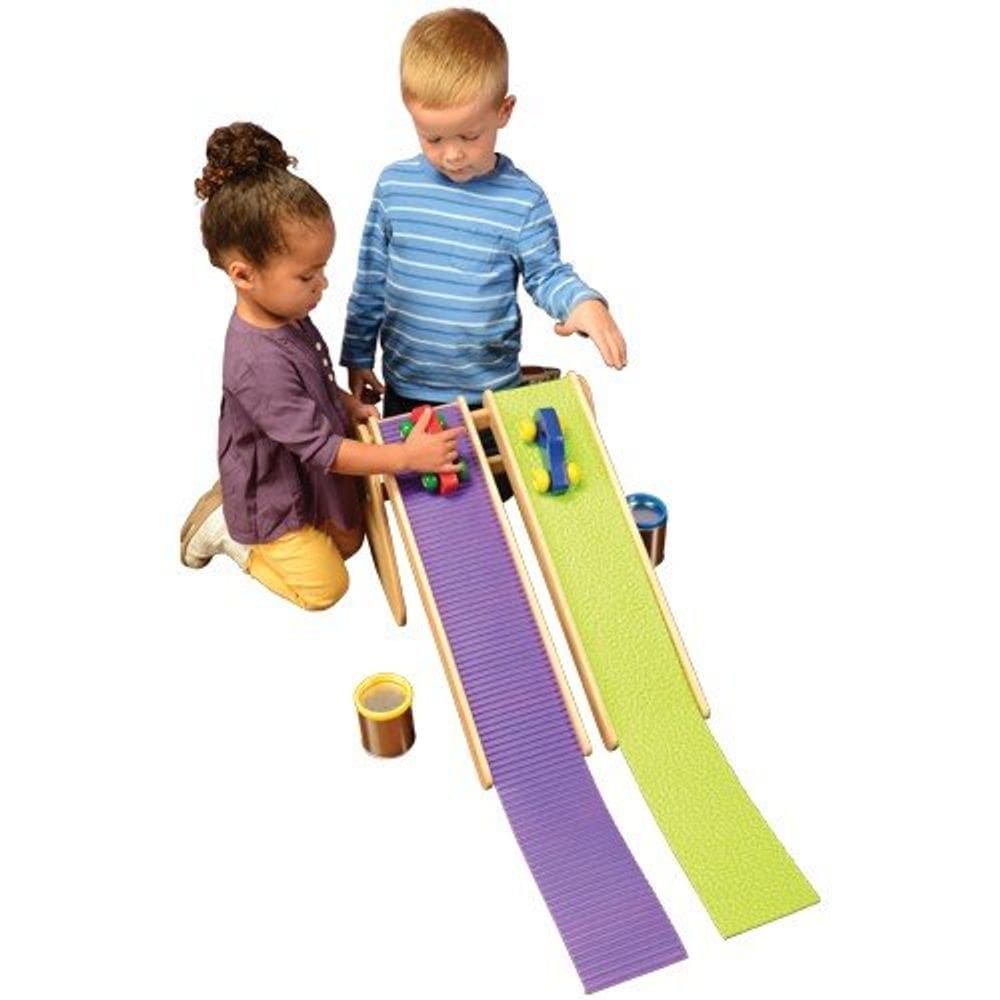 Toy Car Ramp Constructive Playthings Race and Roll com capa