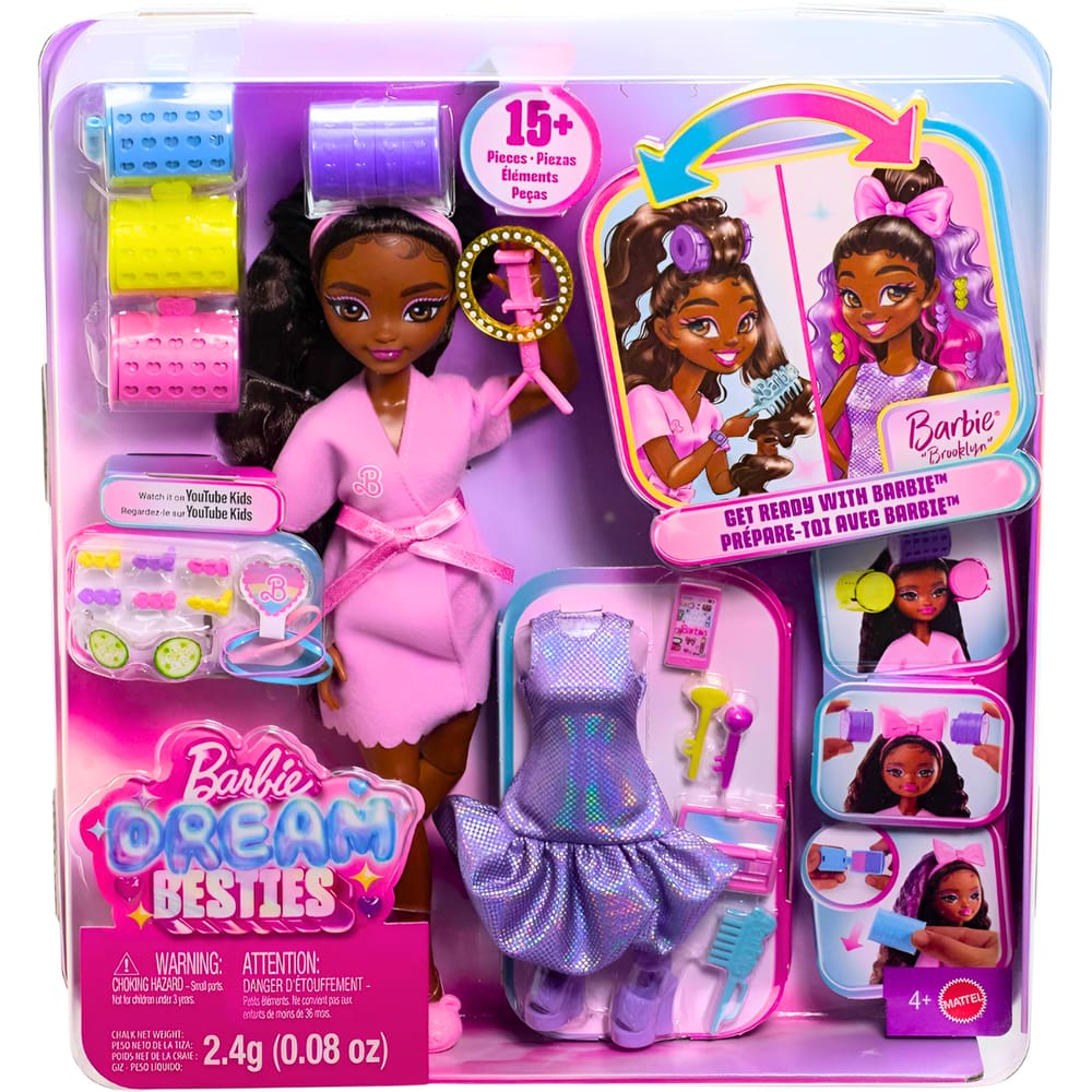 Barbie Dream Besties Broklyng Trend Acessórios JGG39 Mattel