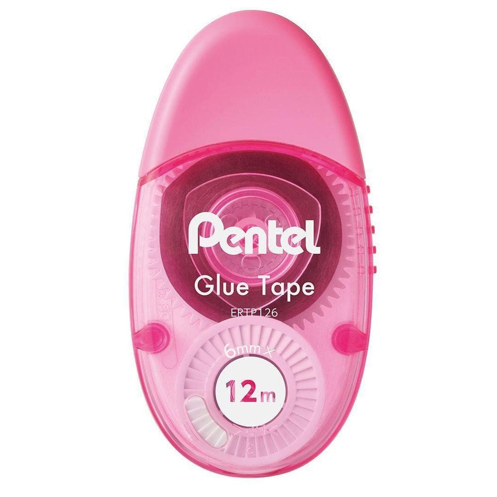 Cola Em Fita 6Mmx12M Rosa Pentel