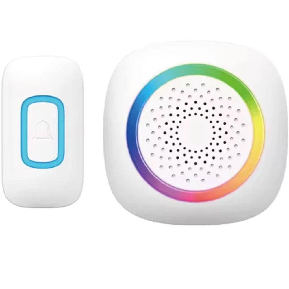 Campainha Residencial Sem Fio Wireless Longo Alcance