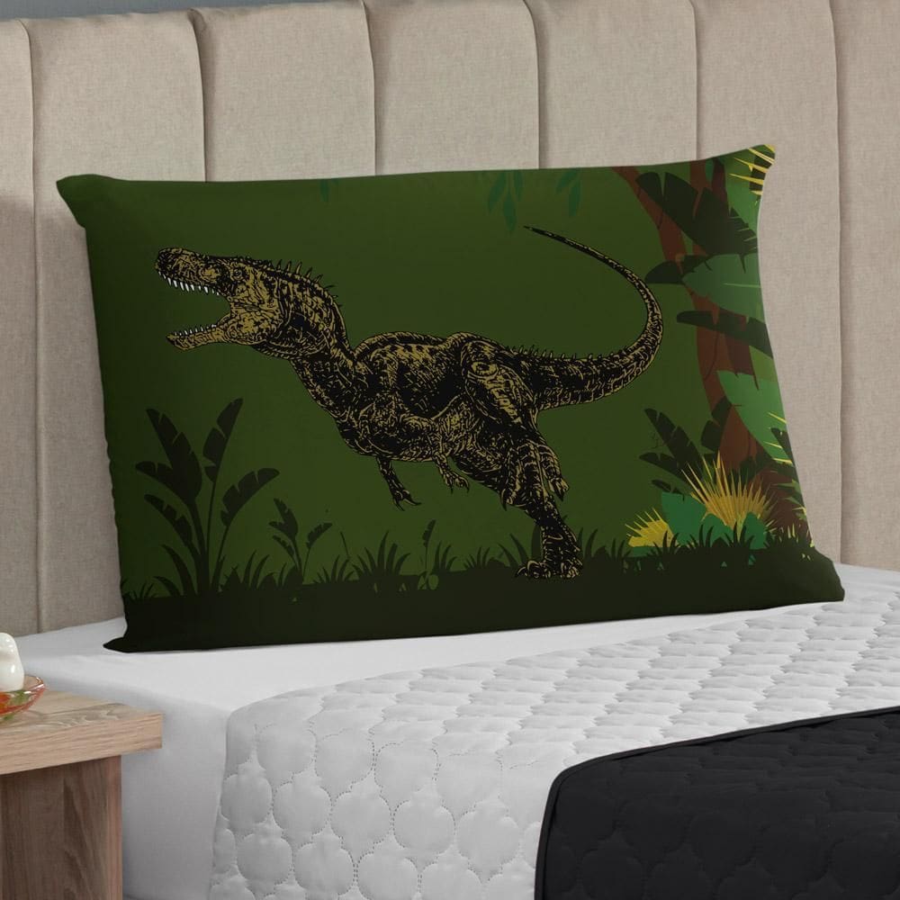 Fronha 70 X 50 Avulsa Capa Travesseiro Envelope Dinossauro
