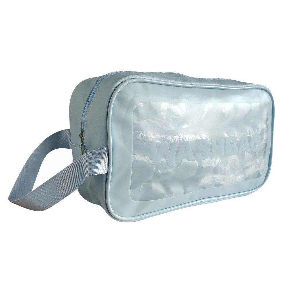 Necessaire De Pvc Grande Organizador De Malas Viagem Zíper