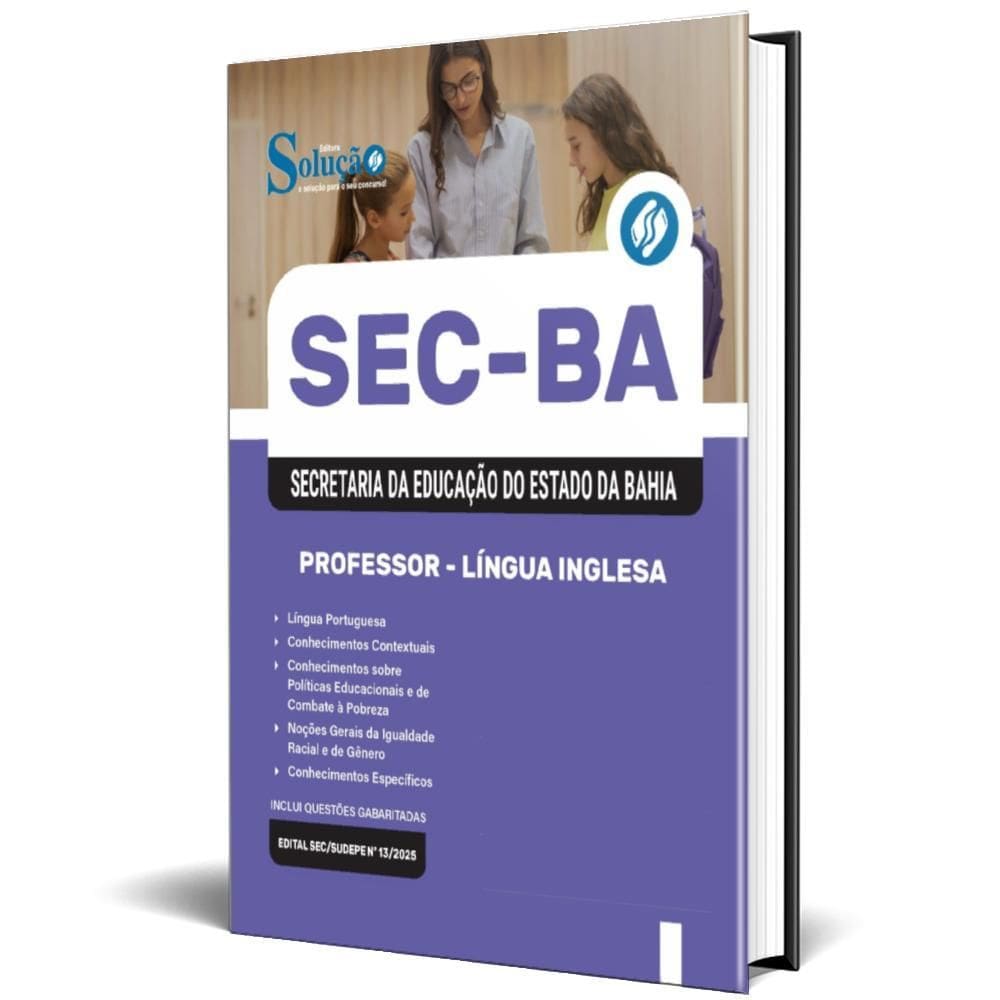 Apostila Sec Ba 2025 Professor Língua Inglesa