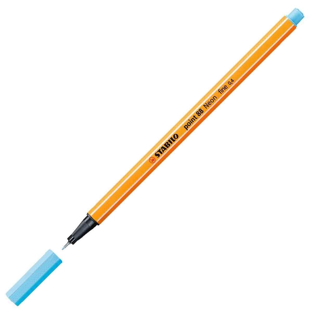 Caneta Stabilo Point 88 Fineliner 0.4Mm 88/031 Azul Neon